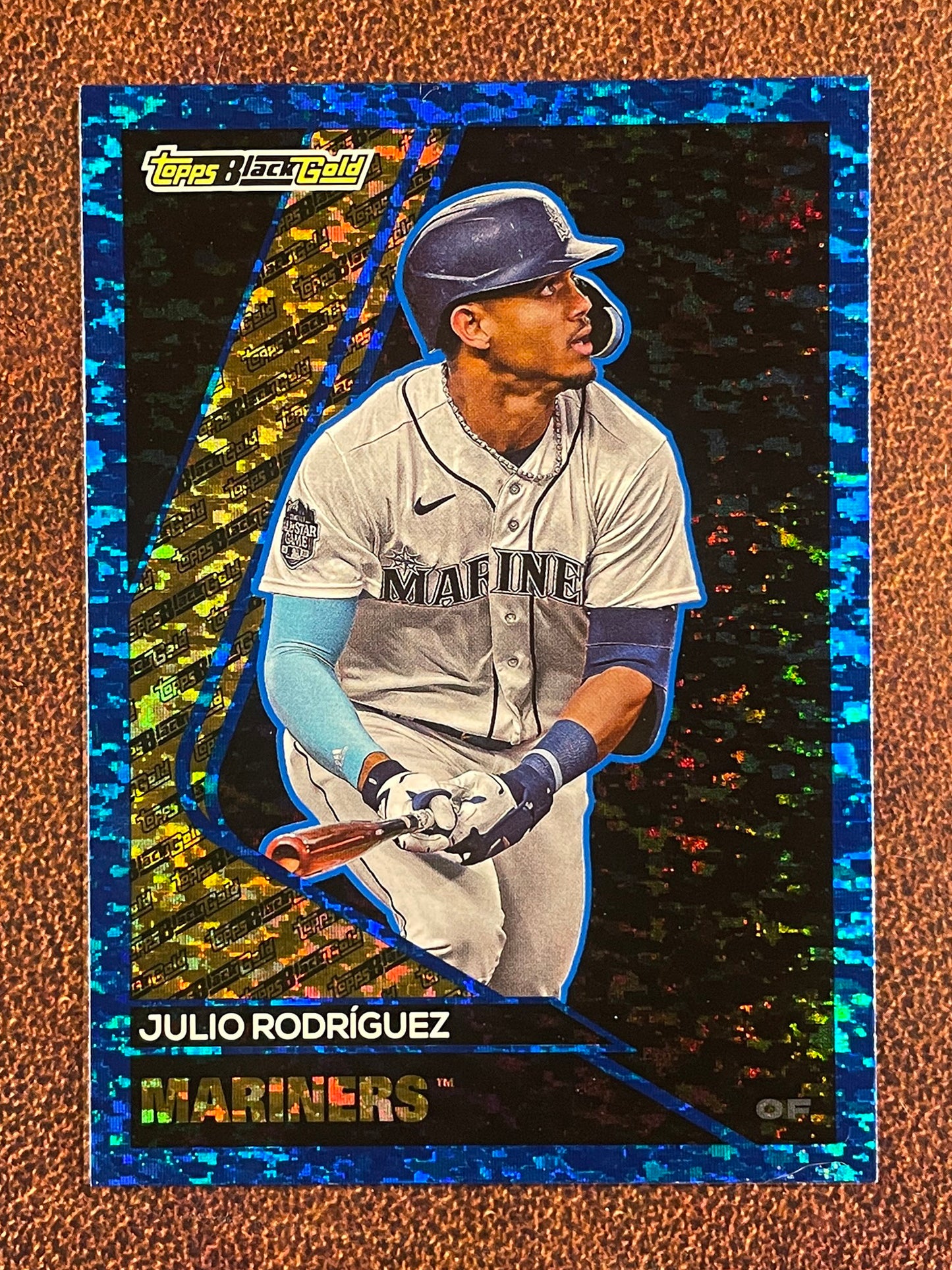 Julio Rodriguez - 2023 Topps Update - BLUE Black Gold - Mariners