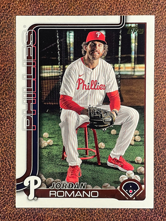 Jordan Romano - 2025 Topps Series 2 - Golden Mirror SSP - Phillies