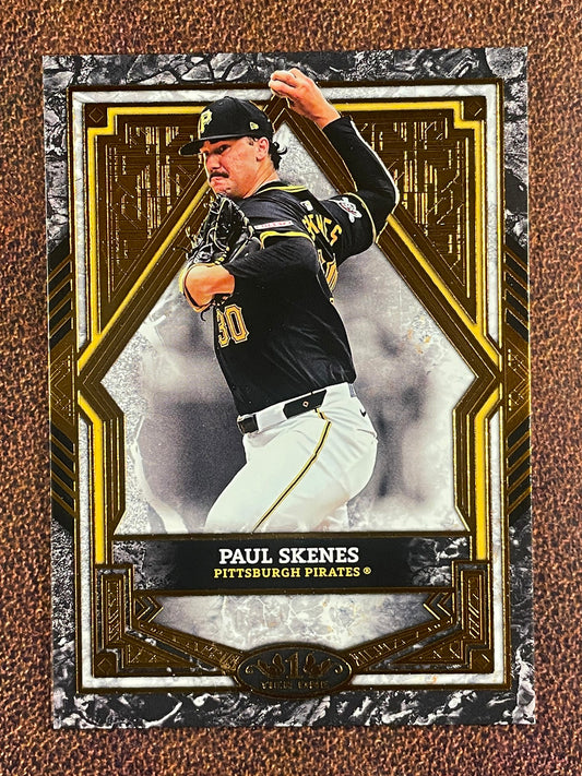 Paul Skenes - 2025 Topps Tier One - Bronze Foil (#55) - Pirates