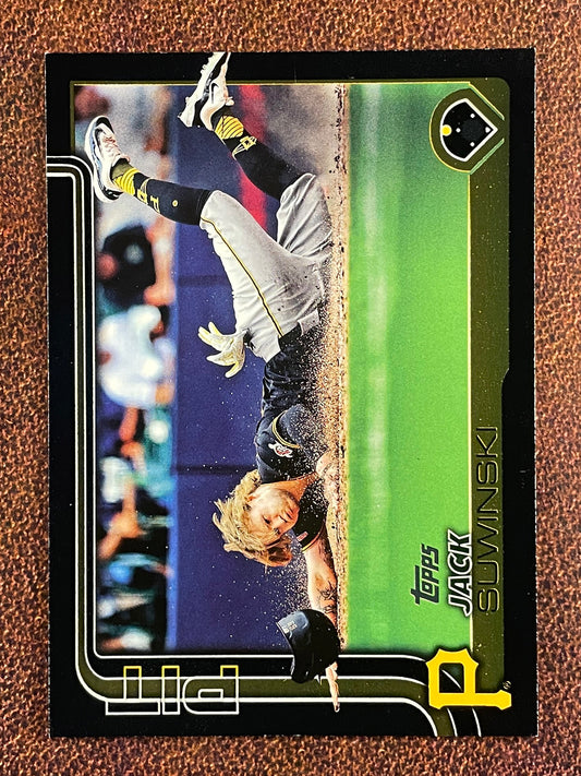 Jack Suwinksi - 2025 Topps Series 2 - BLACK /74 (*Slight cornerin/edge whiting*) - Pirates