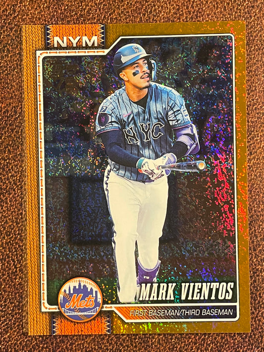 Mark Vientos - 2026 Topps Series 2 - ORANGE Holofoil /25 - Mets