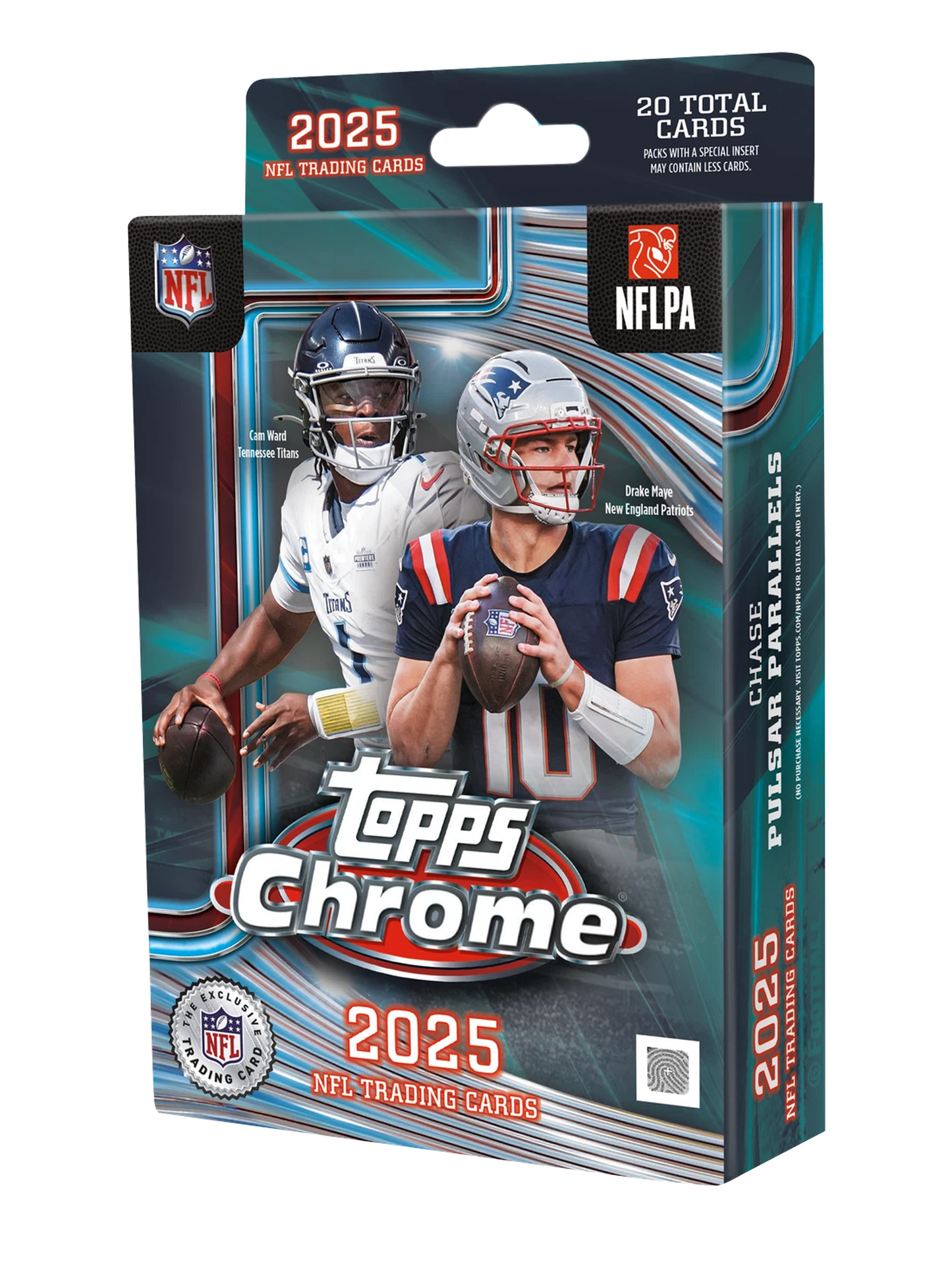 2025 Topps Chrome Football Hanger Box